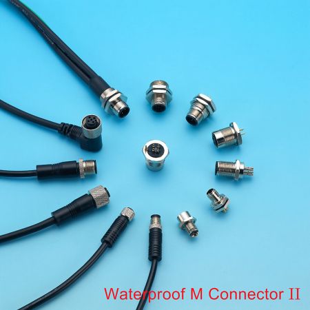 Connecteur étanche de la série M - Connecteurs et câbles étanches IP68, IP69K